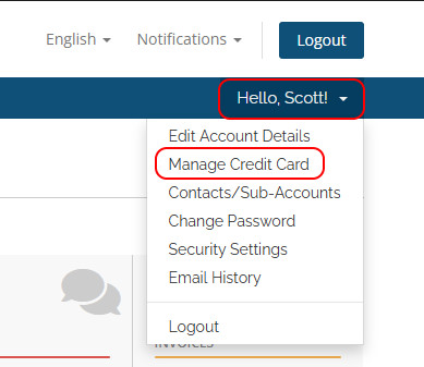 Manage Your Credit Card